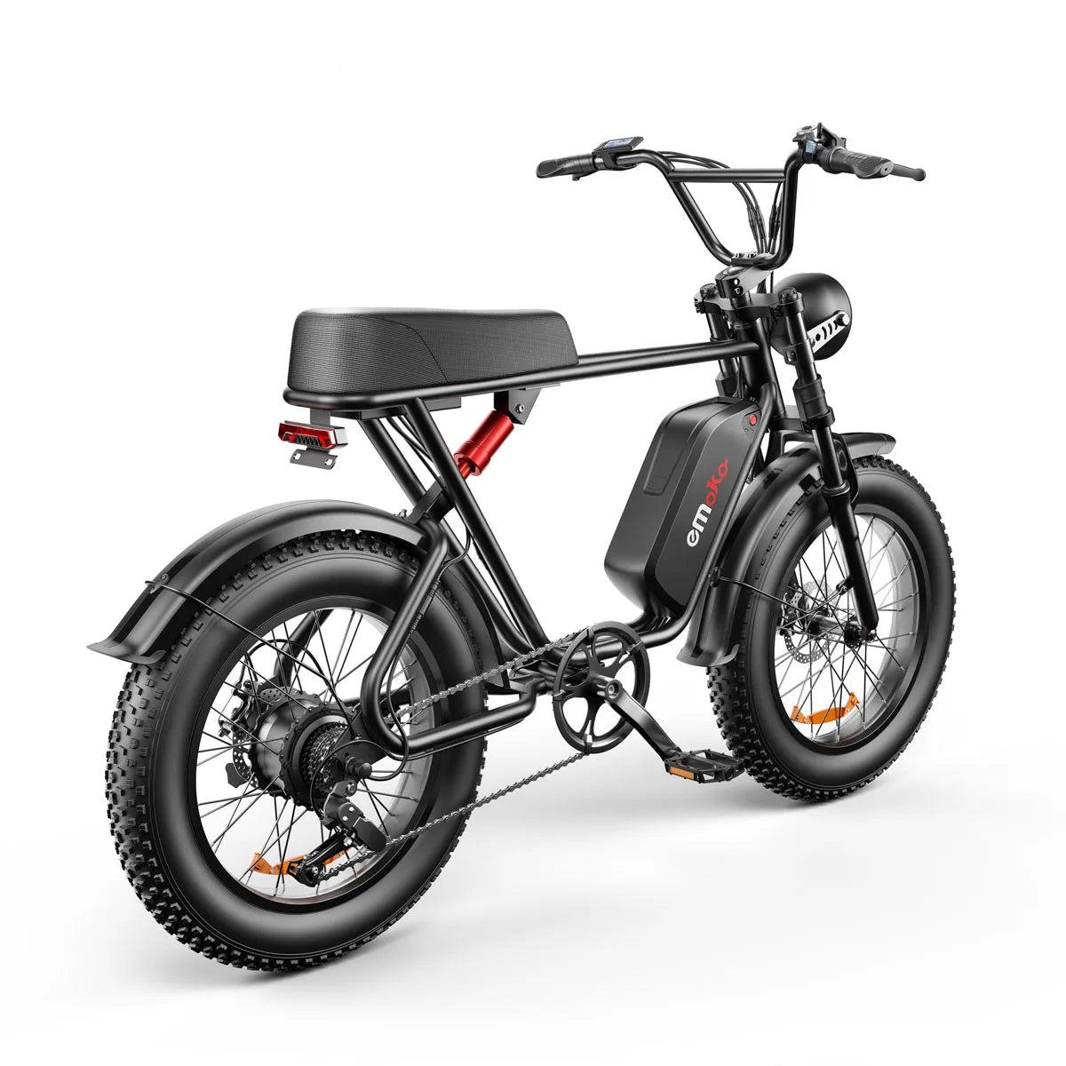 Emoko C91 1000W*2 Electric Bike for Adults with Brushless Motor, 48V Lithium Battery, 20x4.0 Inch