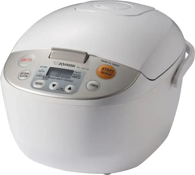 Zojirushi NL-AAC10 Micom Rice Cooker (Uncooked) and Warmer, 5.5 Cups/1.0-Liter, 1.0 L,Beige