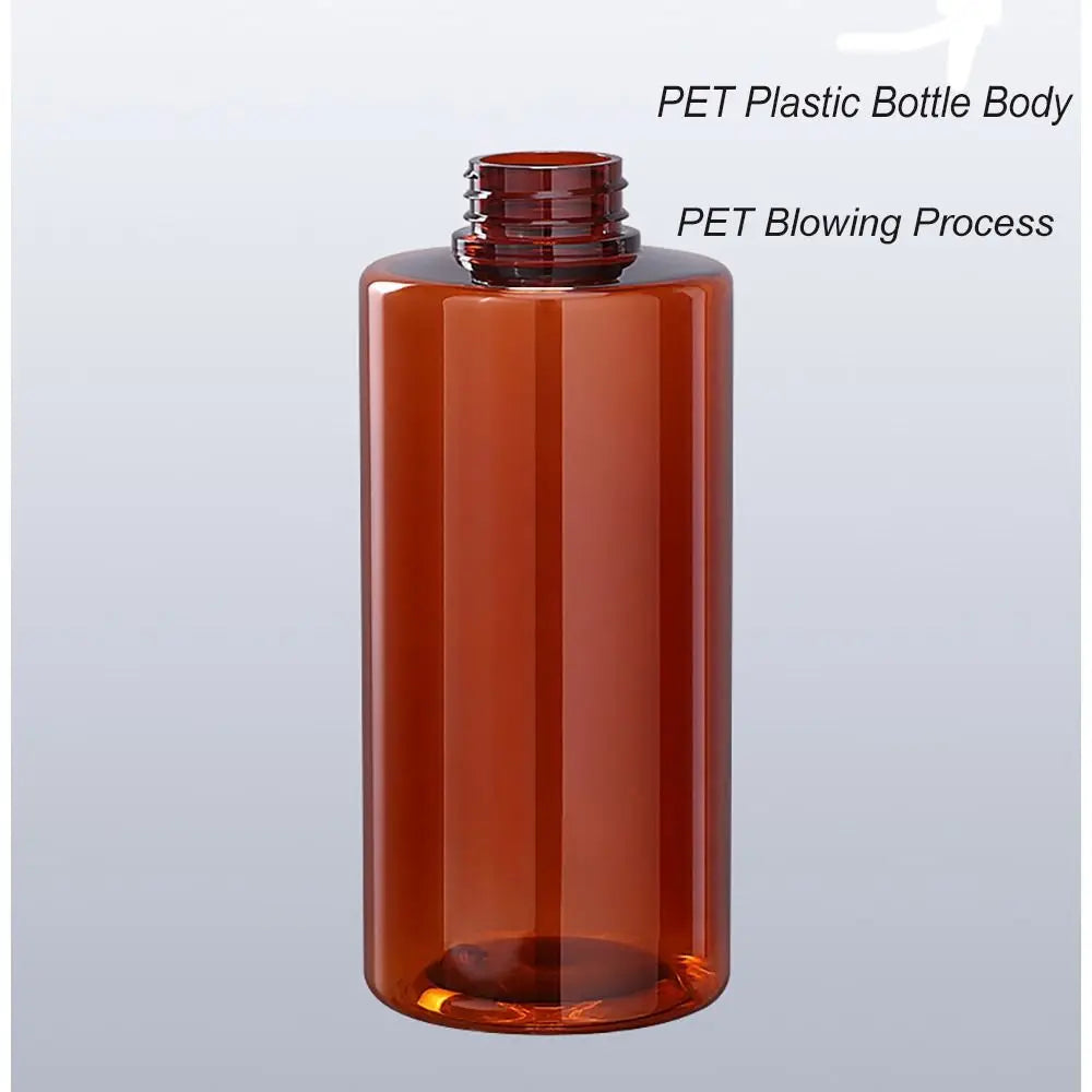 300/500ml Hand Soap Dispenser Cylinder Pump Bottle Dispenser Bathroom Shampoo Bottle Cylinder Shape Travel Lotion Container