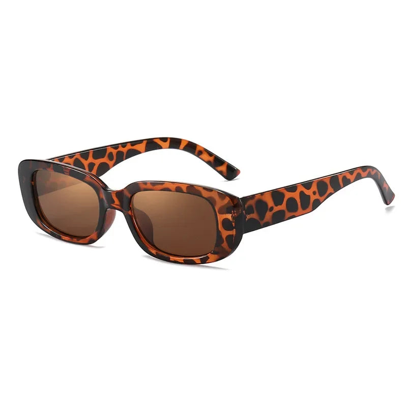 New Small Sunglasses Women Men Trendy Vintage Brand Designer Hip Hop Square Green Sun Glasses Female Eyewear UV400