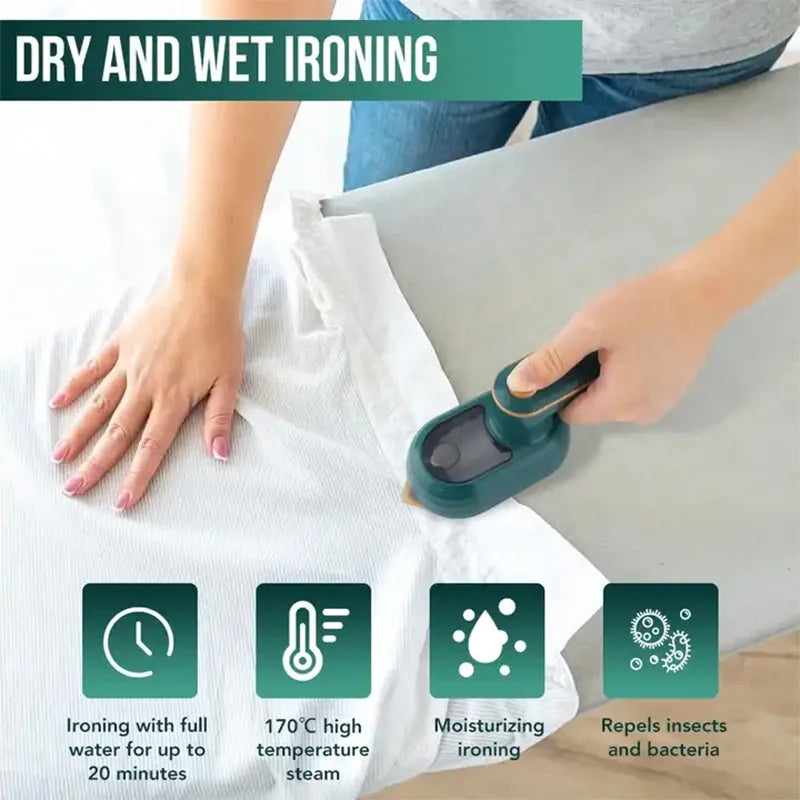 Rotating Steam Iron Handheld Wet and Dry Double Hot Steam Generator Portable Garment Steamer Home Travelling Ironing