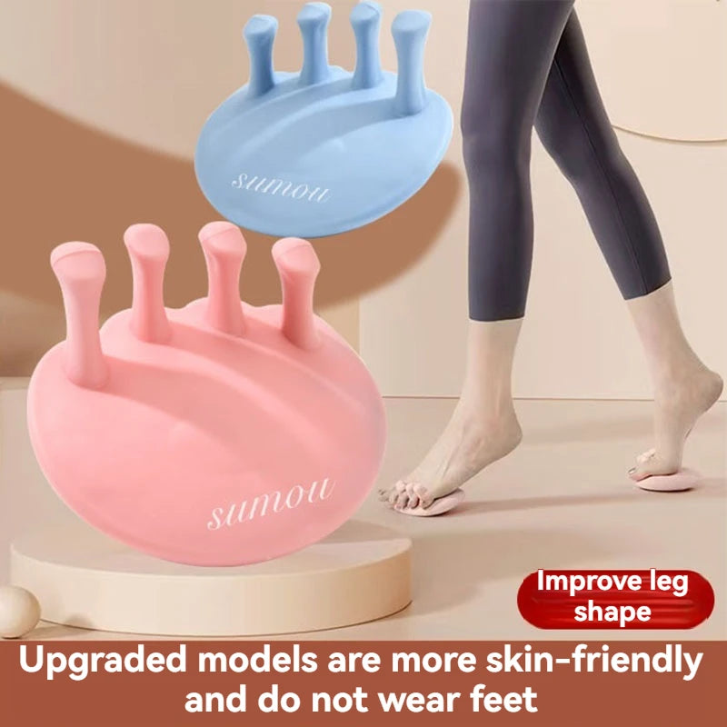 2Pcs Arch Foot Trainer Fitness Leg Toes Plantar Function Exerciser Thumb Valgus Corrector Toe Splints Buttocks Arch Trainer