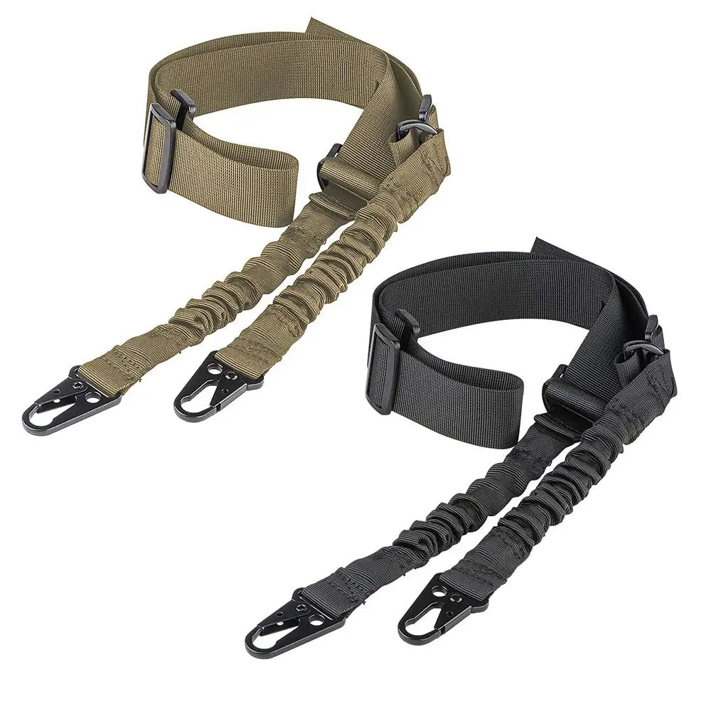 Premium 130g Two-Point Rifle Sling - Adjustable Tactical Gun Sling for Hunting, Shooting, Outdoor & Military Use, Durable & Comf