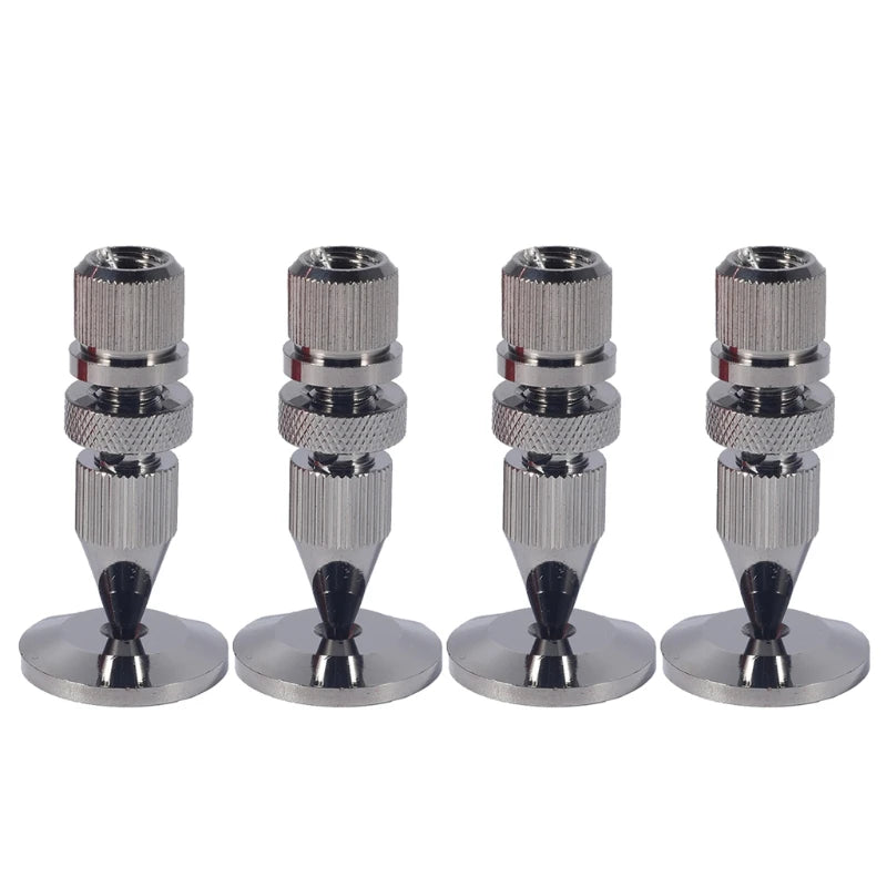 Speaker Spikes Stand Feet Pad Tripod Nails Subwoofer Speakers Suspension Dedicated 4 Pairs