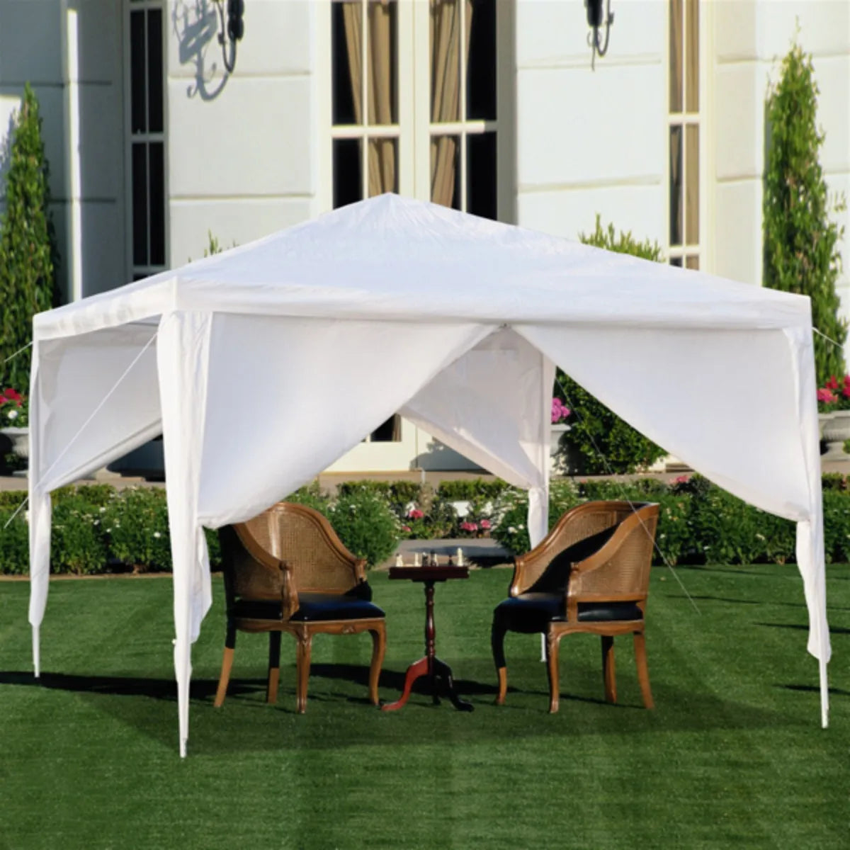 3 x 3meter Four Sides Tent Sidewall Outdoor Tent Sidewall Camping Tent Curtain with Window For Camping Waterproof