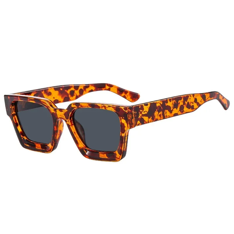 Square Vintage Sunglasses Men Women Fashion Punk Retro Brand Designer Sunglasses Driving Sun Glasses Male UV400 Goggles Shades