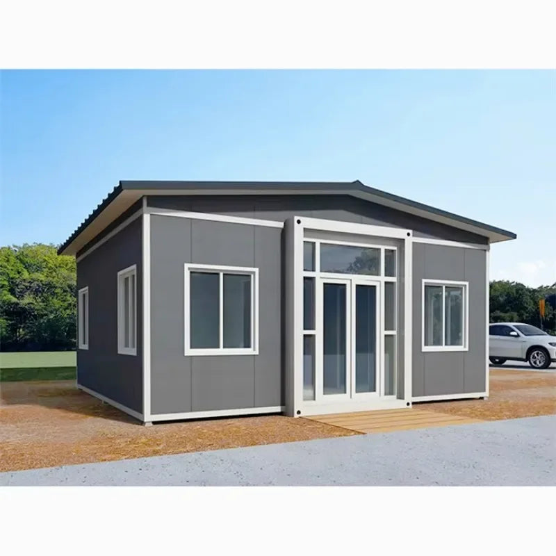 Australia Luxury Expandable Container House 20ft 40ft 2 Bedrooms Prefabricated Home Granny Flat Australia Atandards Hot Sale