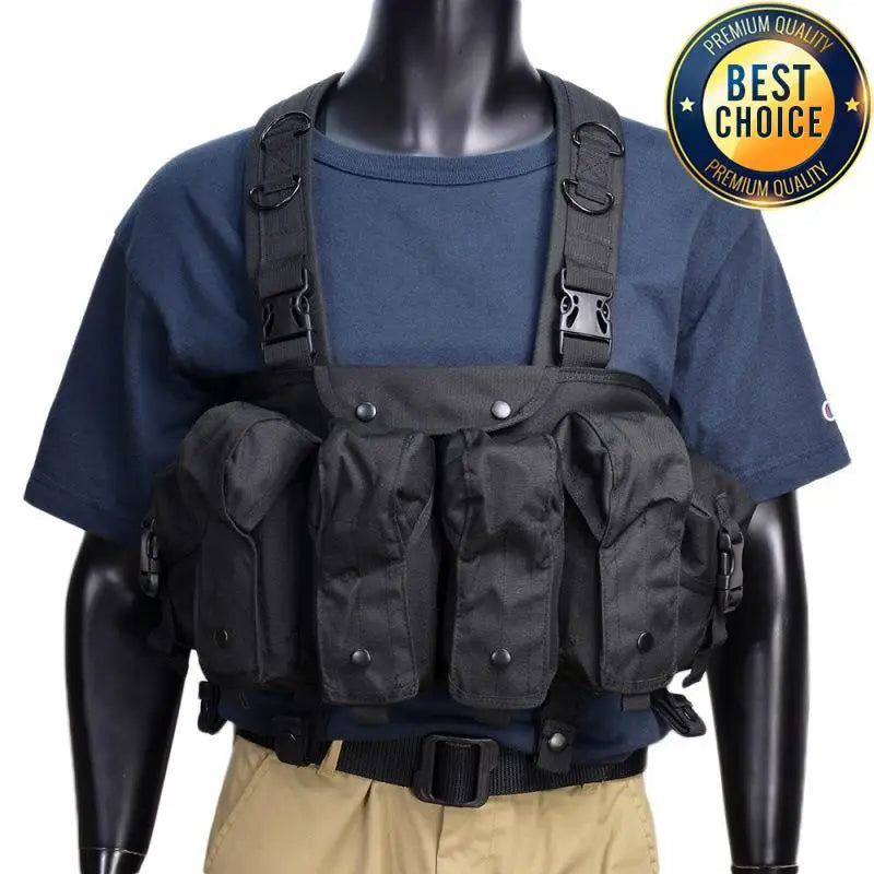 Tactical Vest MOLLE CS Training Equipment Hunting Chest Vest Security Quick Release AK Belly Pocket Vest Hunting Equipment