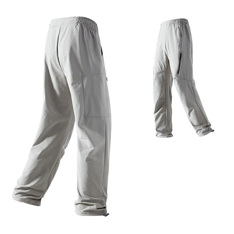 Spring Men Hiking Pants Outdoor Quick Drying Anti UV Resistant Pants Fishing Camping Trousers Elastic Comfortable Sports Pants