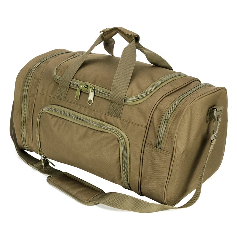 Lightweight Sports Travel Duffel Bag for Men and Women carry-on luggage Gym Bag with Shoes Compartment for Women & Men