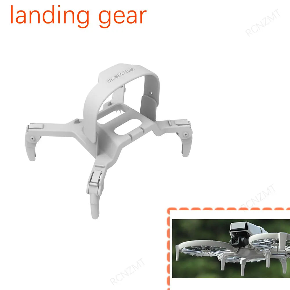 Accessories Kit for DJI Flip Landing Gear Lens Cap Propeller Guard Cage Holder Filter RC 2 Controller Silicone Case bag