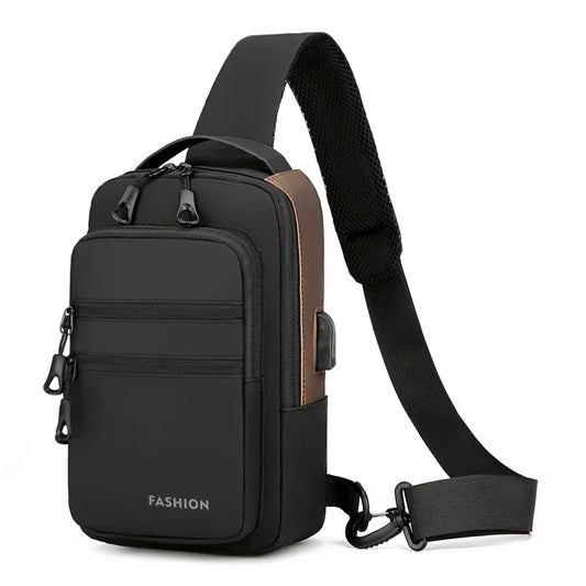 Men's Bag Waist Packs High Quality Crossbody Shoulder Bag For Men Fashion Men's Chest Bag Handbag Presents For Men Bolsos Sac