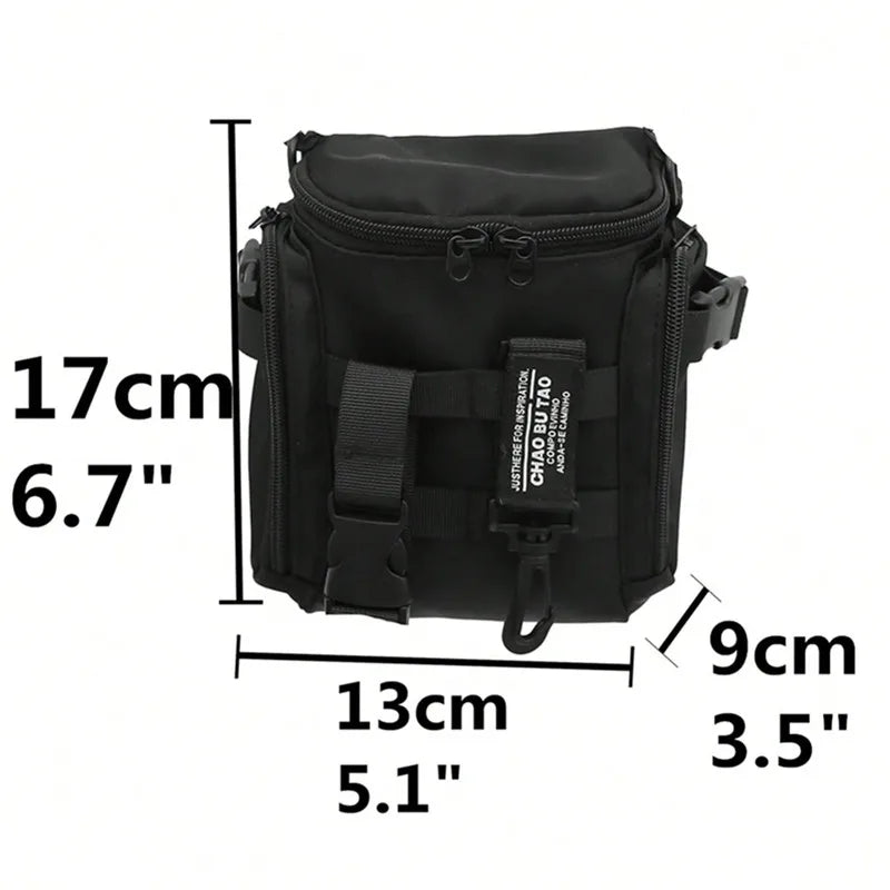 Slunging new single-shoulder bag for men Trendy design feel niche slunging bag for outdoor sports light commuting backpack for w