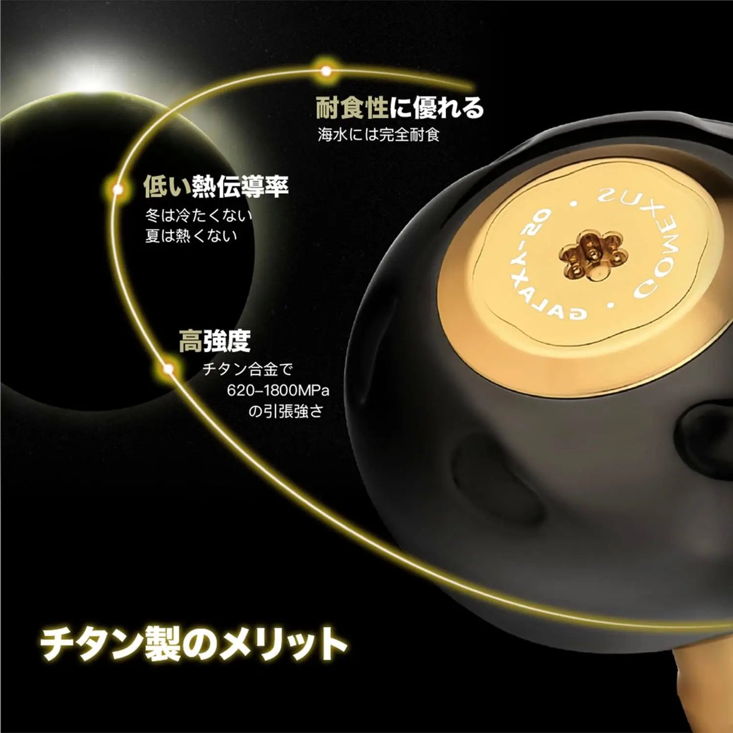 Gomexus Titanium Reel Power Knob 45 50mm TB45 for Stradic FJ/SW Thunnus Ci4 6000 8000 12000 Twin power 8000fg Trinidad A