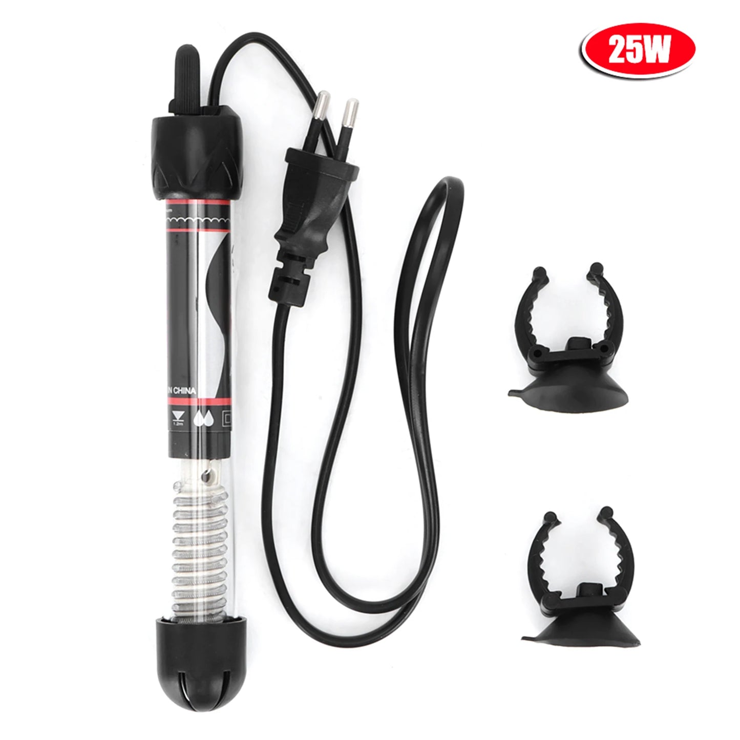 Submersible Aquarium Water Heater HX-906 Aquarium Heating Rod Submersible Fish Adjustable Water Heater Water Heater