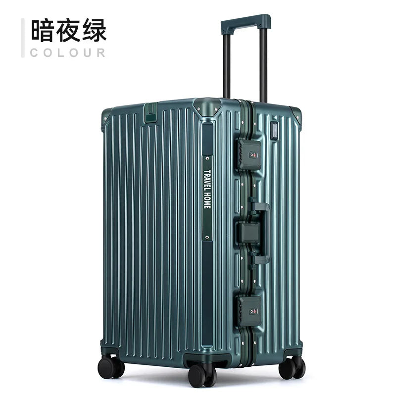 KLQDZMS 24"26"28"30 Inch Higher Qualit Luggage Men's Oversized Trolley Bags Women's Large-capacity Password Box Rolling Suitcase