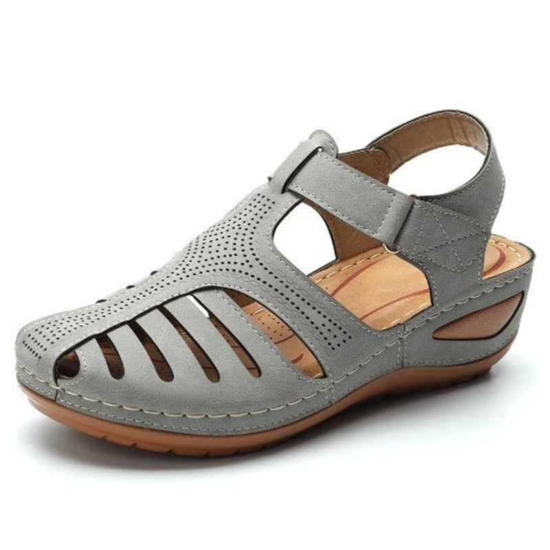 Women's Sandals Classics Summer Shoes For Women Summer Sandals Wedge Heels Sandalias De Mujer With Low Platform Footwear Female