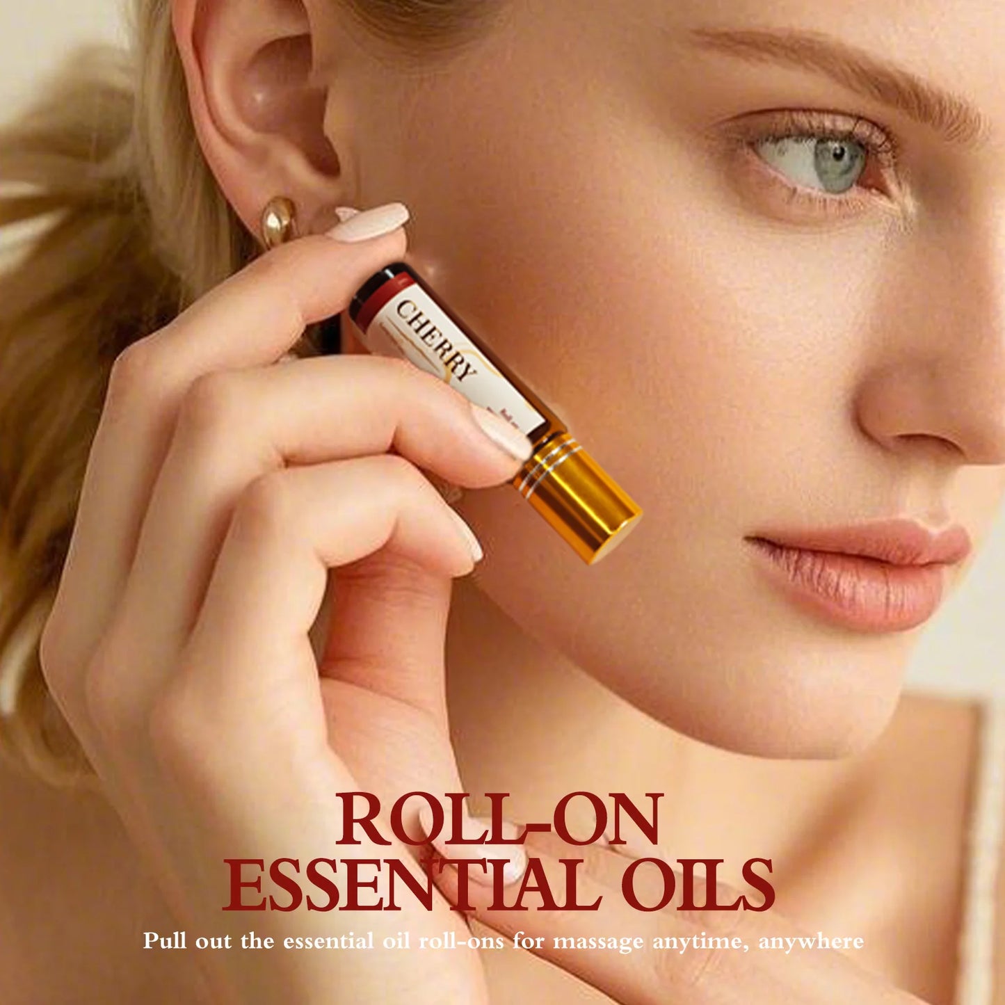 0.33fl.Oz Essential Oils Roller Perfume Fragrance Long Lasting Roll-On Essential Oils Gifts aromatherapy perfume car