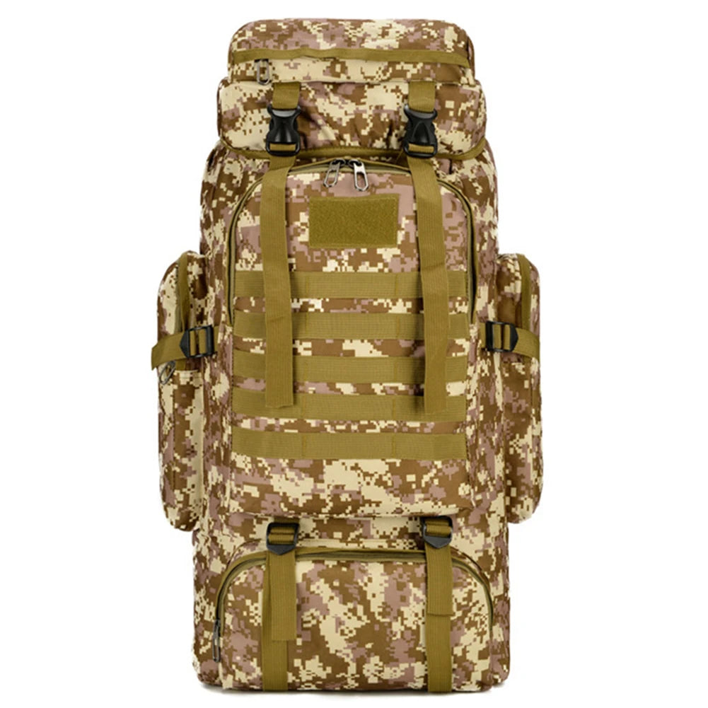 80L Tactical Backpack Outdoor Military Rucksacks Tactical Sports Camping Hiking Trekking Fishing Hunting Knapsack