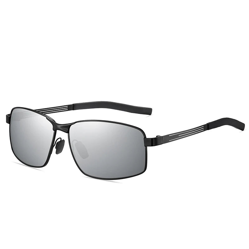 New Mens Polarized Sunglasses Metal Frame Driving Sun Glasses Men Shades Vintage Luxury Brand Designer Night-vision Goggles 2025