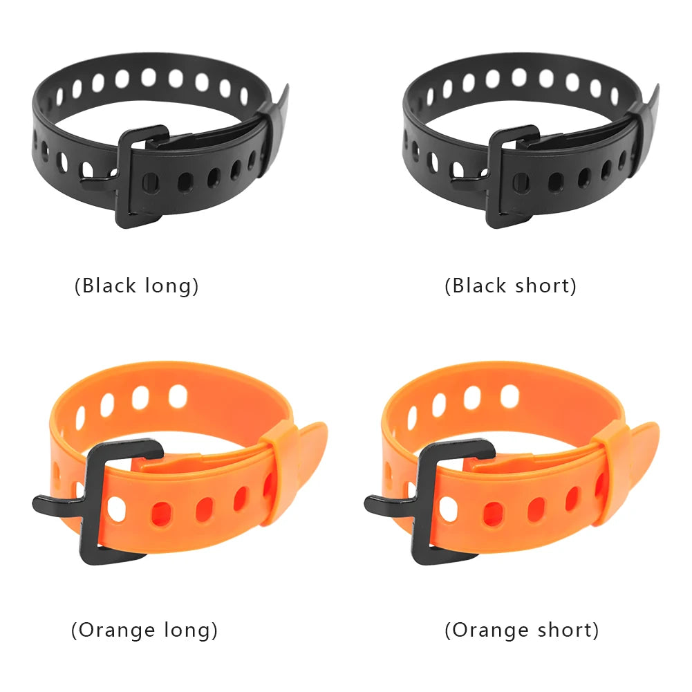 5-8PCS Outdoor Multi-functional Ties Portable Buckle Ties Rubber Convenient Elastic Free Adjustment for Travel Camping Hiking