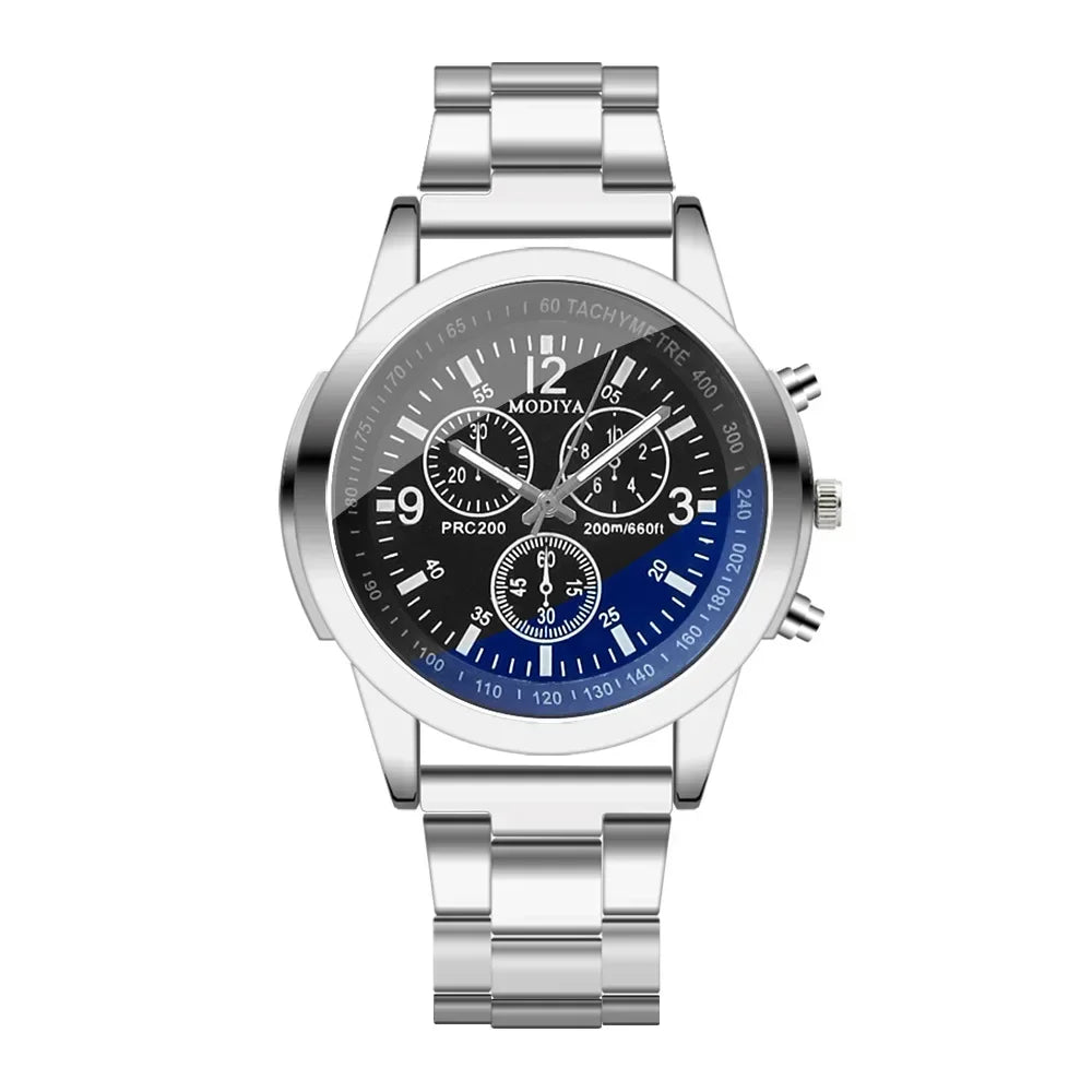 Men Watches 2023 Top Brand Stainless Steel Sport Quartz Hour Wrist Analog Watch Relojes Para Hombre שעון יד לגבר Мужские Часы