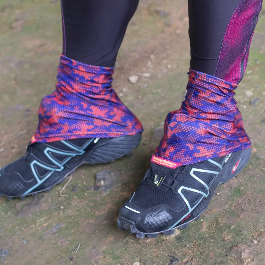 Breathable Low Trail Running Leg Gaiters, Ankle Protection, Anti-Tear Shoes, Hiking Cover