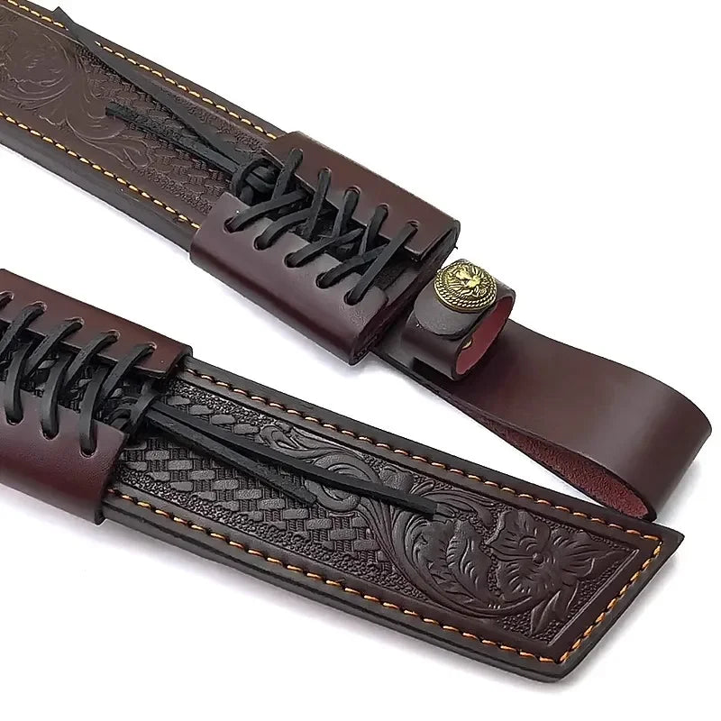 Hunting Sheath Fixed Blade Sheath Leather Knife Sheaths Knife Holster Leather Knife Sheath Brown