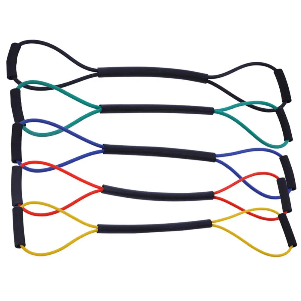 Expander Fitness Arm Strength Pull Rope Strength Equipment Boxing Resistance Band Speed Training Pull Rope Elastic Band