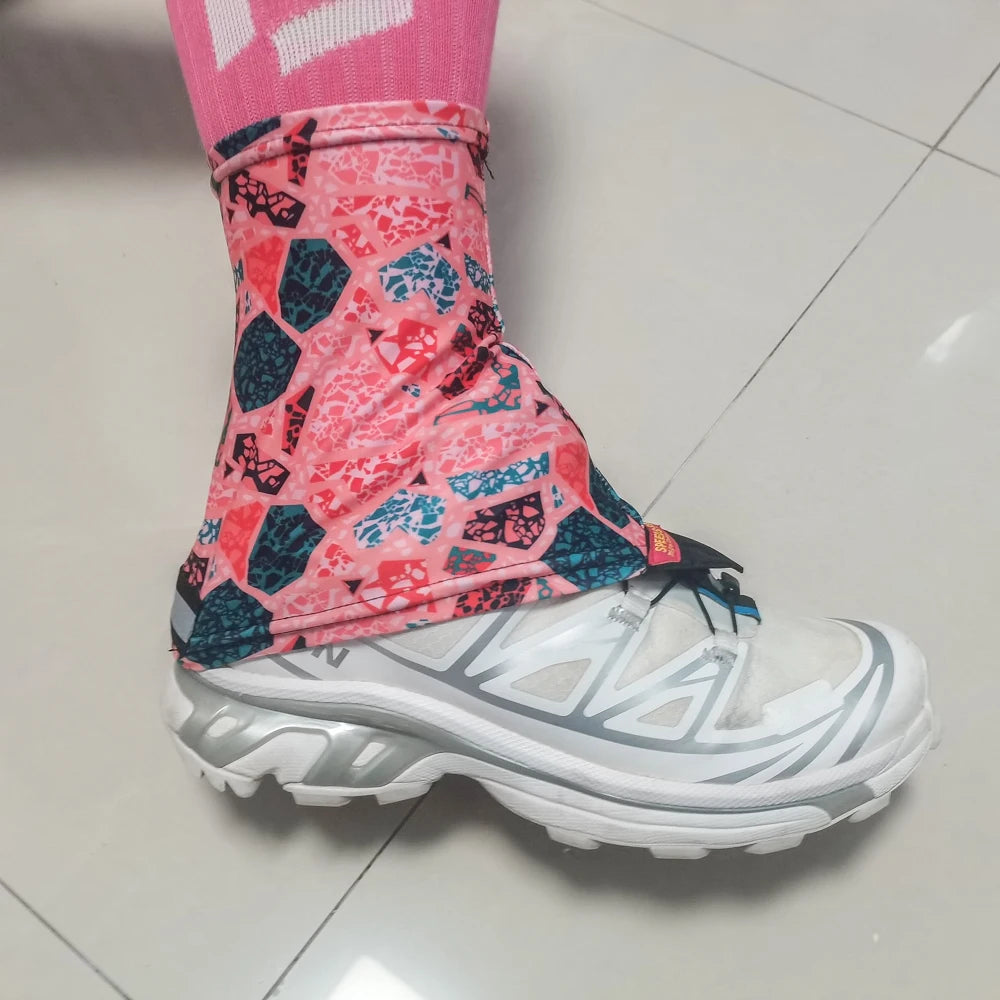 Breathable Low Trail Running Leg Gaiters, Ankle Protection, Anti-Tear Shoes, Hiking Cover