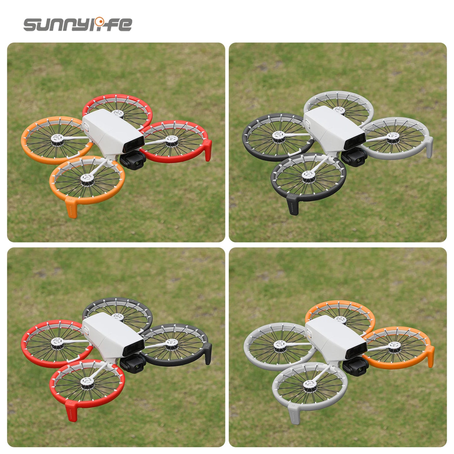 Accessories Kit for DJI Flip Landing Gear Lens Cap Propeller Guard Cage Holder Filter RC 2 Controller Silicone Case bag