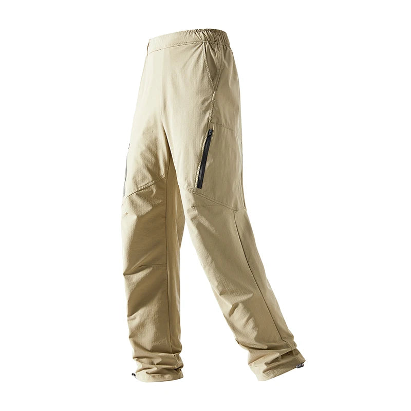 Spring Men Hiking Pants Outdoor Quick Drying Anti UV Resistant Pants Fishing Camping Trousers Elastic Comfortable Sports Pants