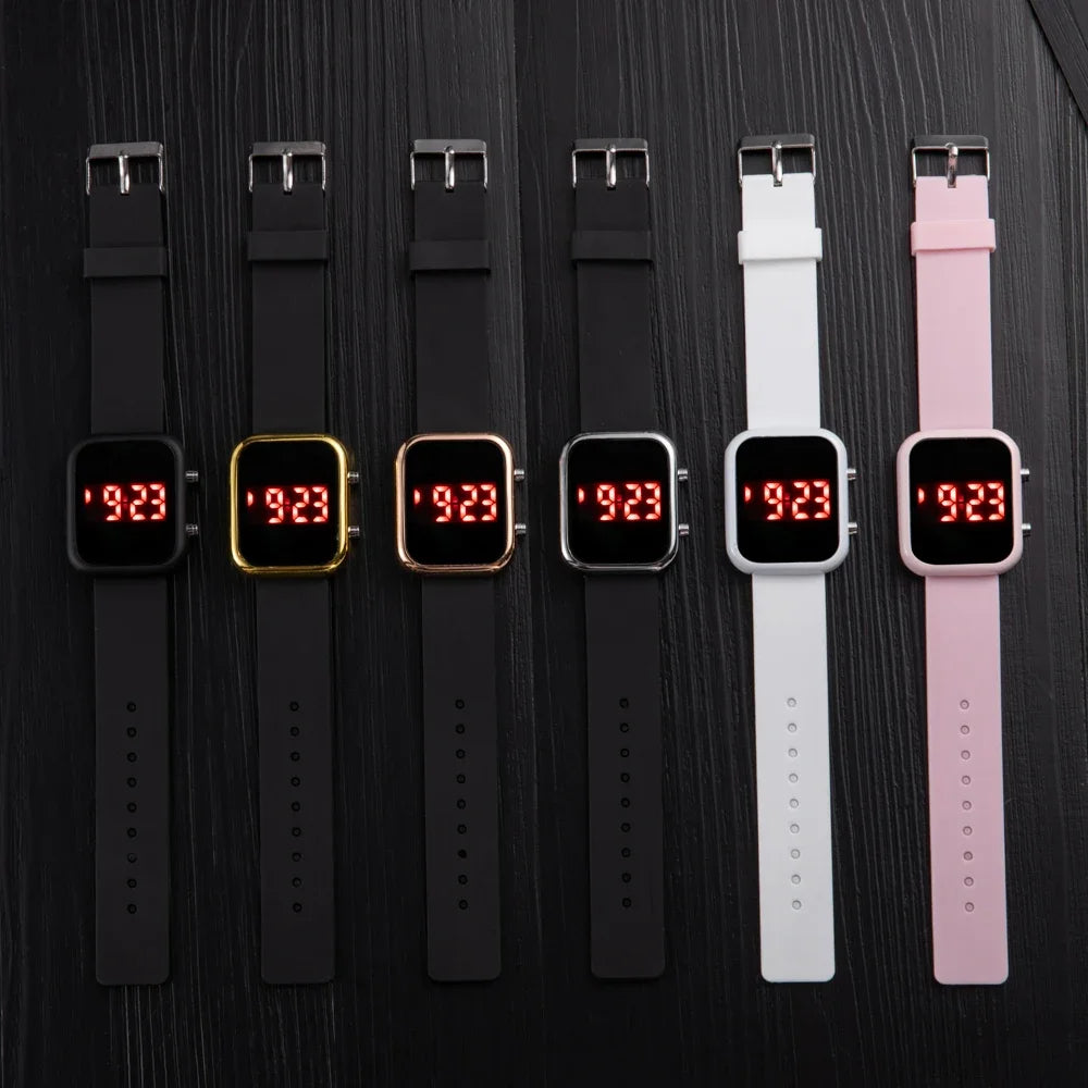 Digital Wrist Watches for Women Top Brand Luxury Ladies Wristwatches Sports Stylish Fashion LED Watch Women Relogio Feminino