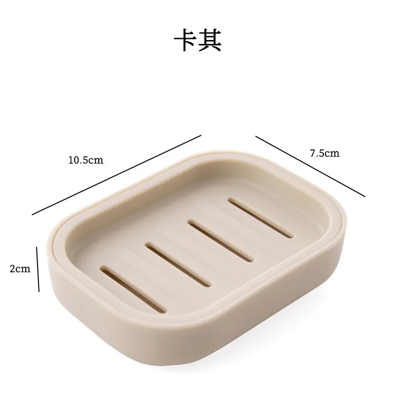 Super Suction Cup Soap Dish with drain water For Bathroom Soap Holder Kithcen Sponge Holder Soap container Bathroom Supplies