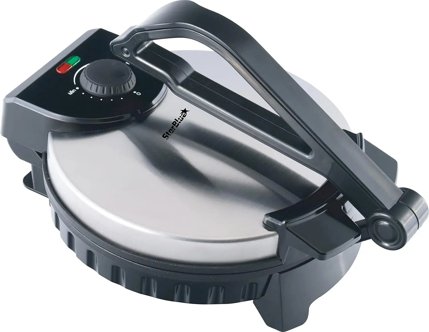 10inch Roti Maker by with FREE Roti Warmer - The automatic Stainless Steel Non-Stick Electric machine to make Indian style Chapa