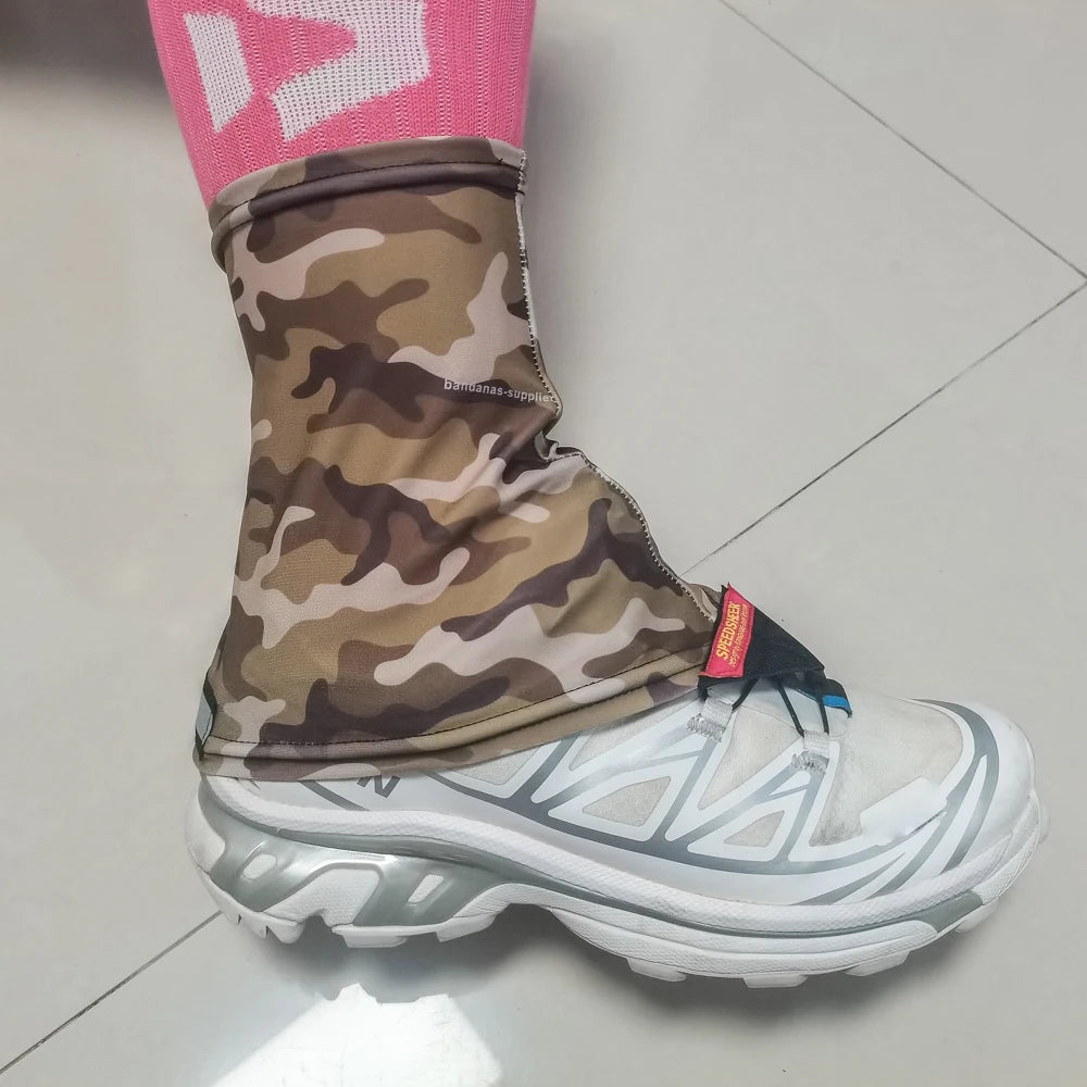 Breathable Low Trail Running Leg Gaiters, Ankle Protection, Anti-Tear Shoes, Hiking Cover