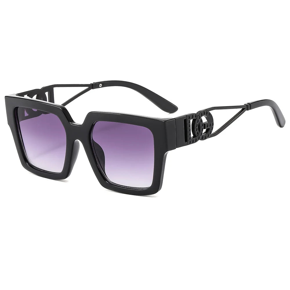 Men's D Sunglasses Women Men Luxury Brand High Quality Square Sun Glasses Ladies Unisex UV400 Vintage Glasses Eyewear 2025