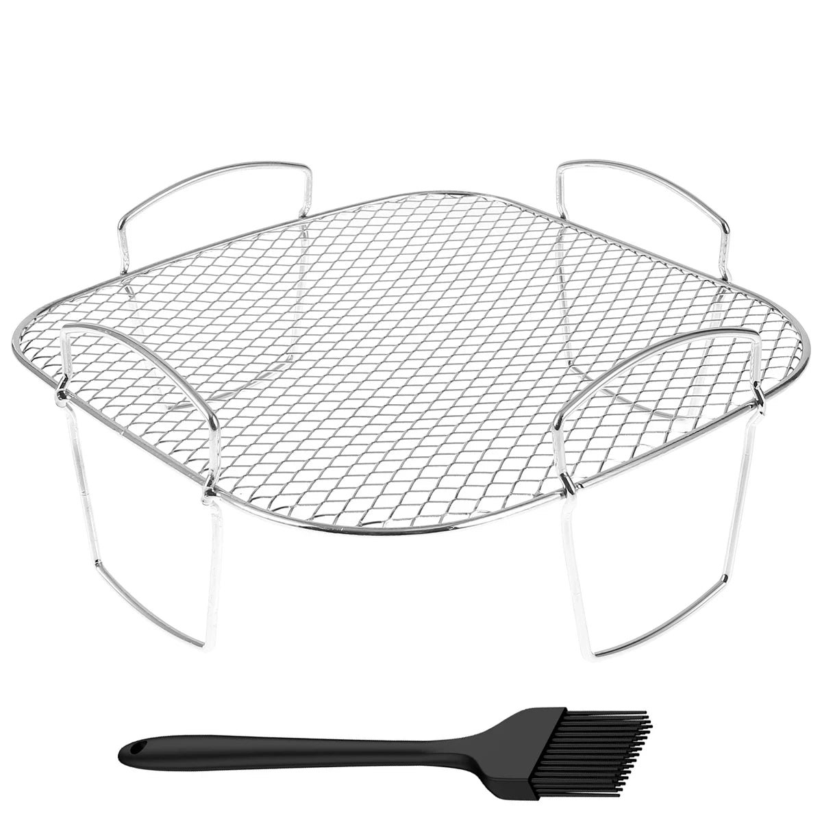 Multifunctional Roasting Rack Compatible Airfryer Dehydrator BBQ Rack Steamer Roasting Cooking Tools for Air Fryer Accessories