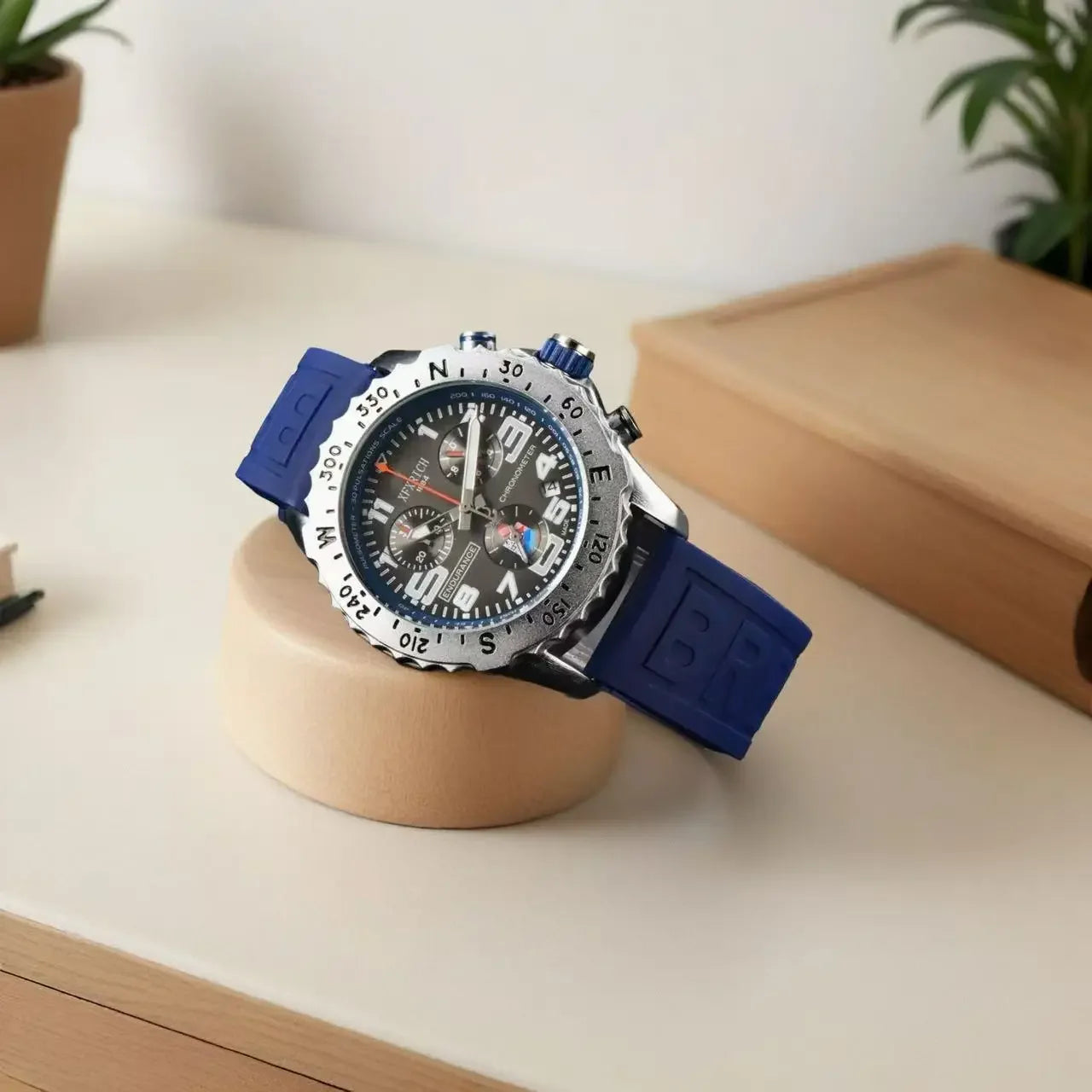 Men's Luxury Business Chronograph Watch - Multi-Function Quartz, Durable Date AAA+ Quality, Professional Style