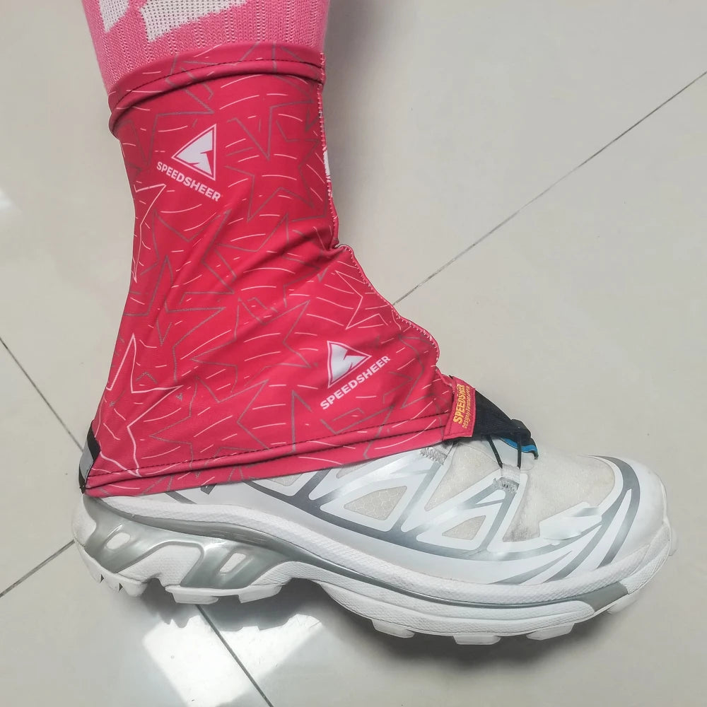 Breathable Low Trail Running Leg Gaiters, Ankle Protection, Anti-Tear Shoes, Hiking Cover