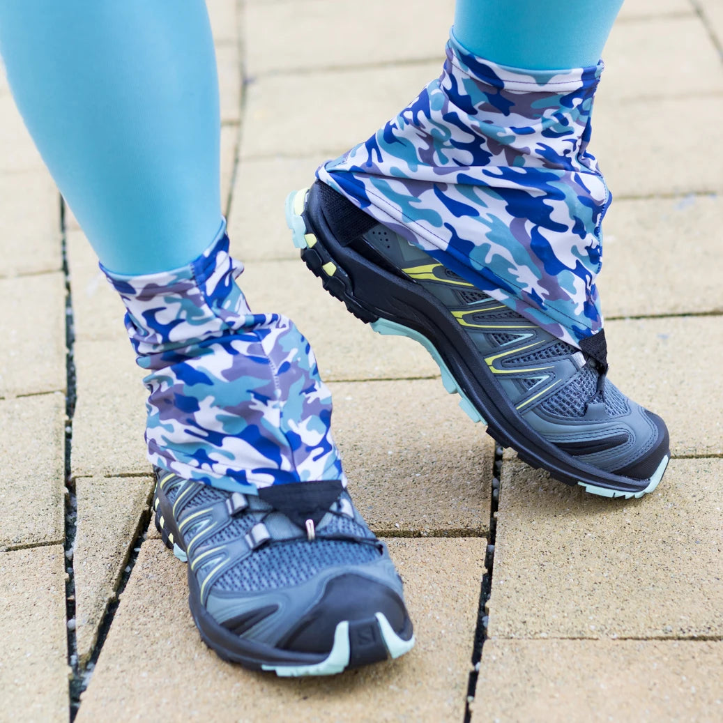 Breathable Low Trail Running Leg Gaiters, Ankle Protection, Anti-Tear Shoes, Hiking Cover