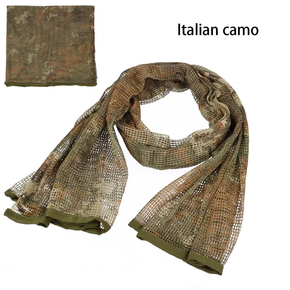Camouflage Netting Tactical Mesh Net Camo Scarf Sports Hunting Shooting Wild Photography Sniper Camo Mesh Hiking Scarves