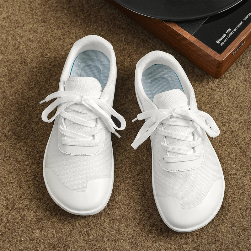 New Minimalist Shoes for Men Wide Toe Barefoot Zero Drop Shoes Casual Breathable Mesh Lightweight Walking Sneakers Man