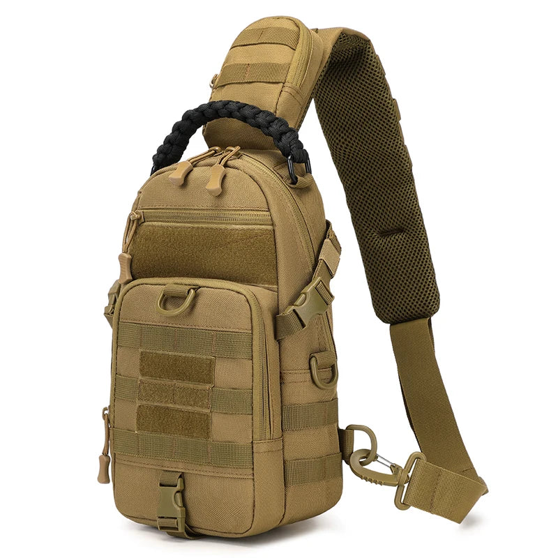Men's Waist Bag Sports Shoulder Outdoor Fanny Pack Camping Hiking Fishing Climbing Backpack for Male Travel Sling Chest Bags