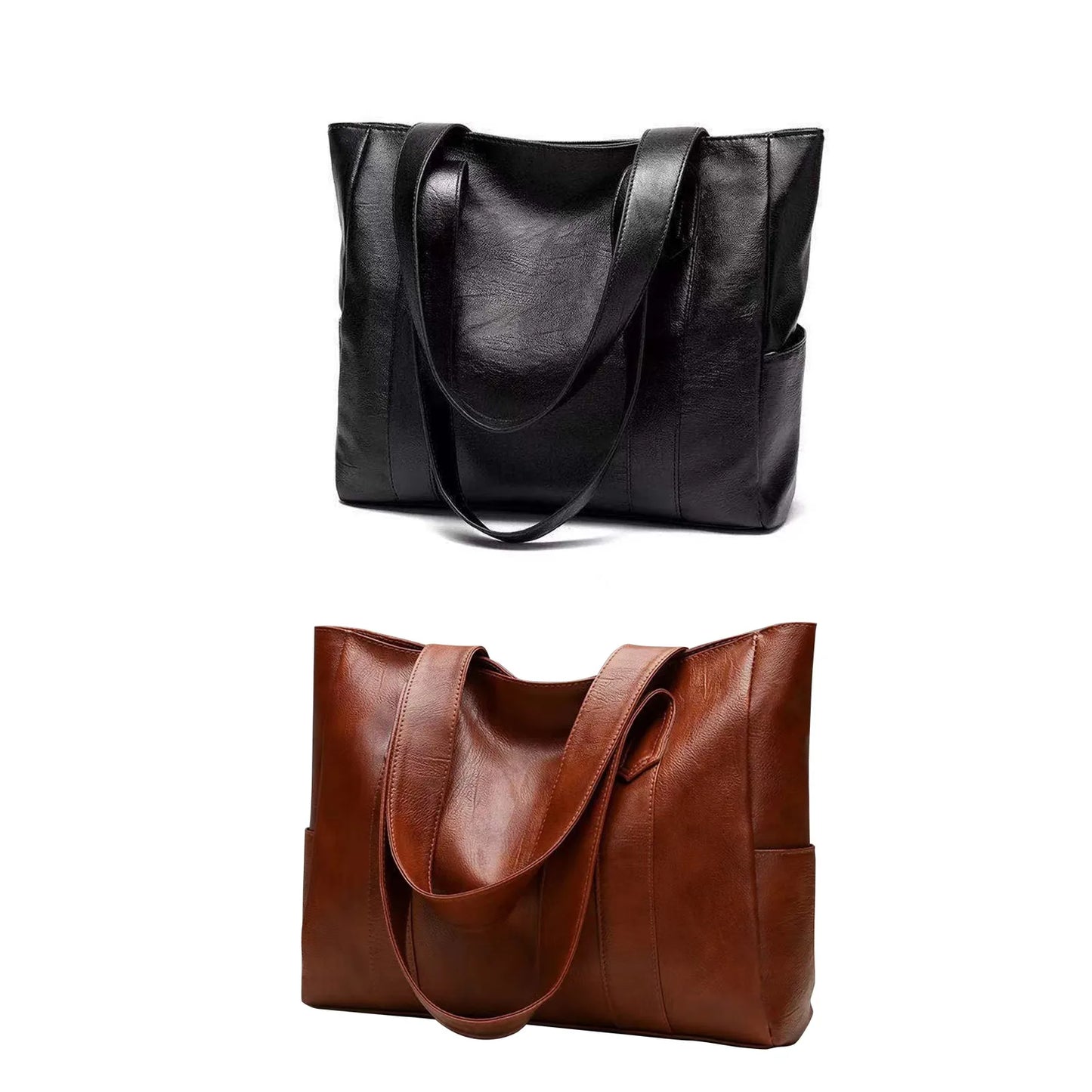 Women'S Large Capacity Tote Bag Single Shoulder Handbag Soft Leather Bag Gift For Woman сумка женская 2024 Bolsas Para Mujeres