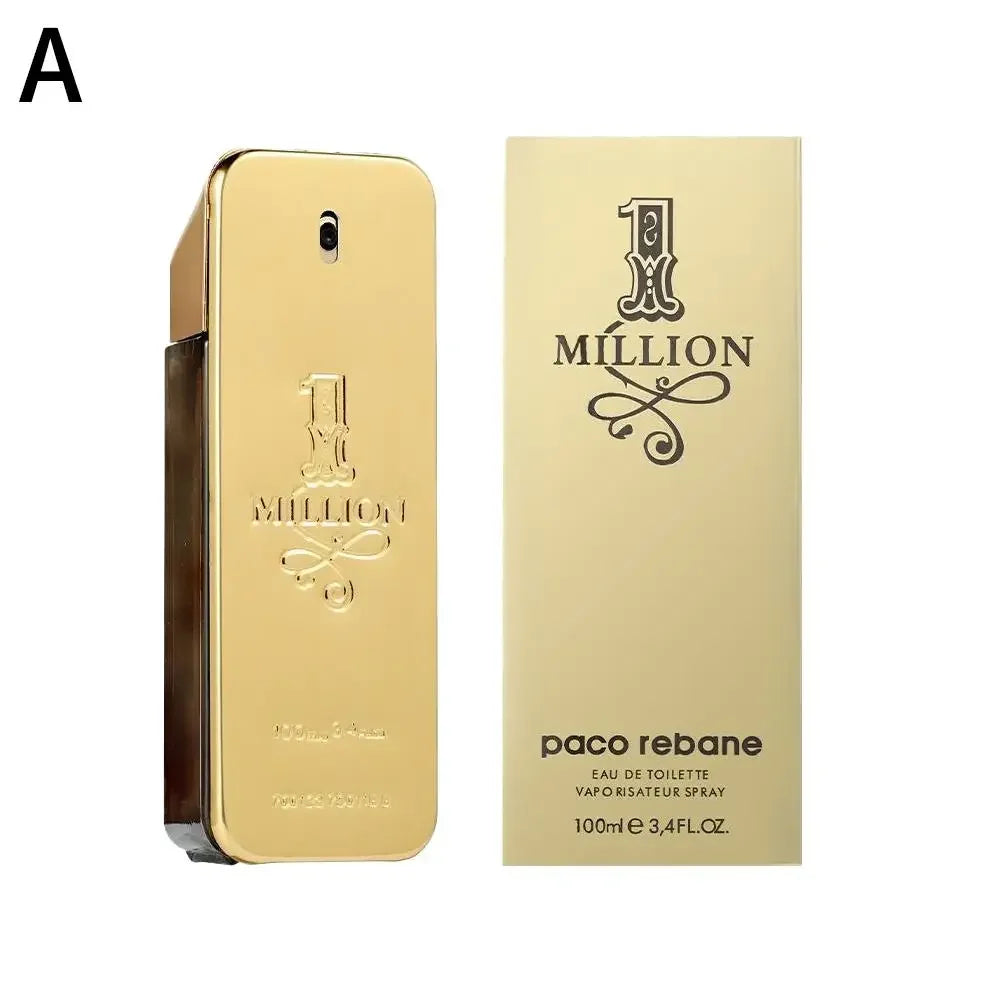 100ml Perfume Golden Million Gold Brick Extrait - Men's Long-Lasting Woody Perfume Men's Perfume Pray Fragrance