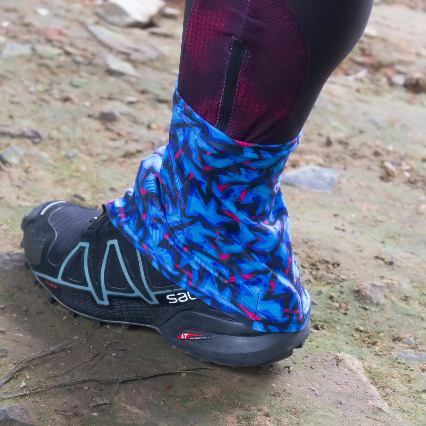 Breathable Low Trail Running Leg Gaiters, Ankle Protection, Anti-Tear Shoes, Hiking Cover
