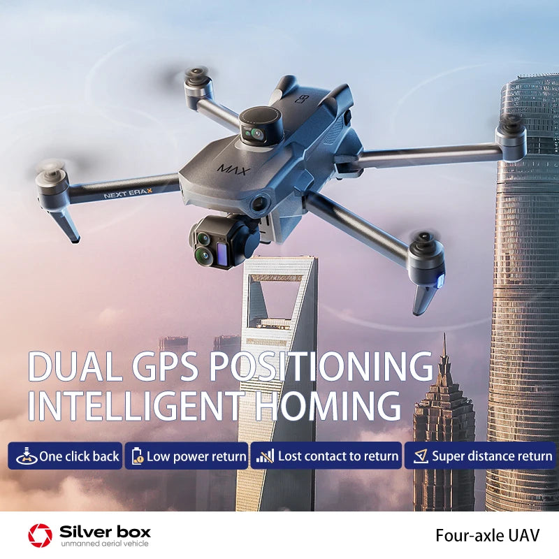High-end GPS Drone P7 MAX Professional 8K With Screen Remote Control 20km Digital Image Transmission Brushless RC Quadcopter Toy
