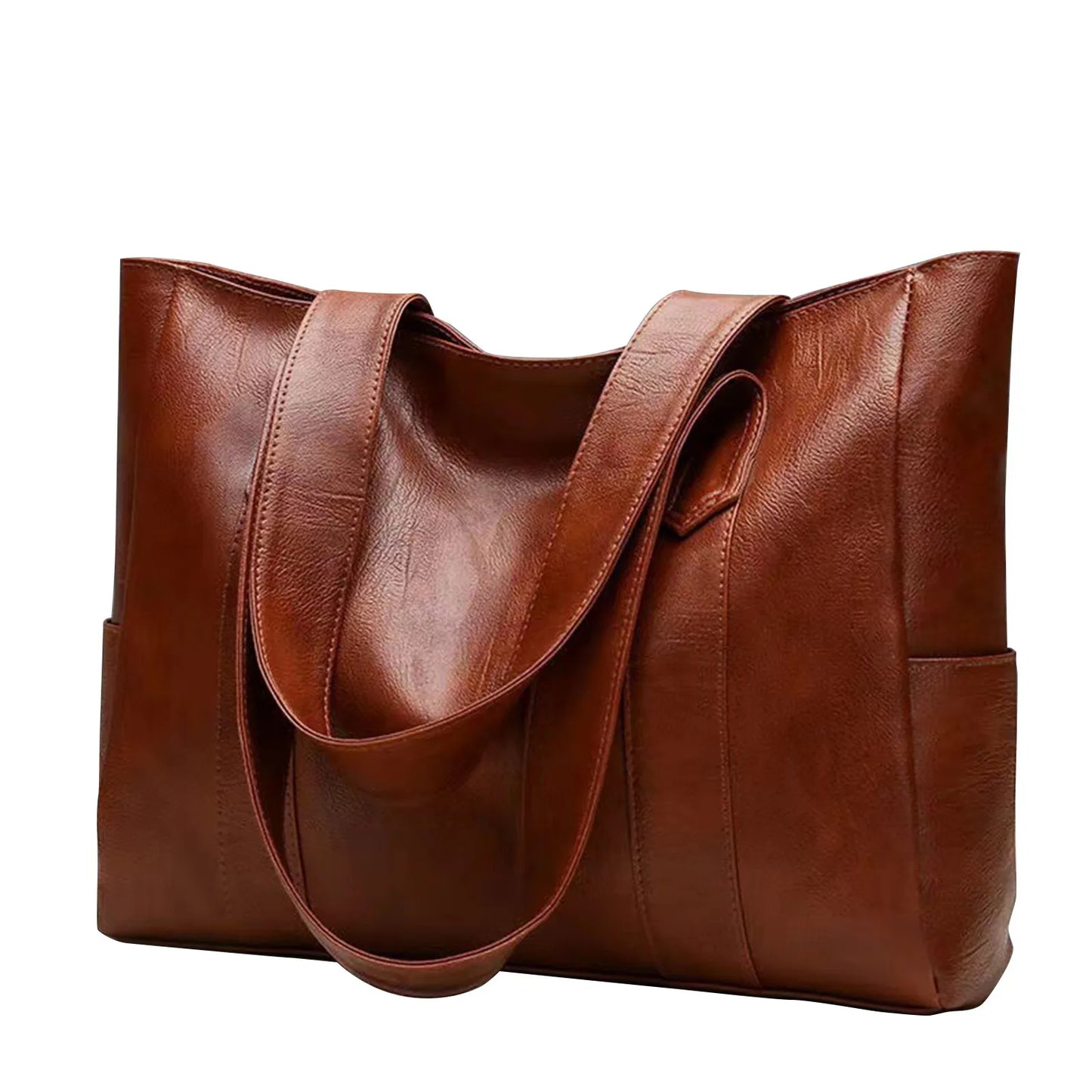 Women'S Large Capacity Tote Bag Single Shoulder Handbag Soft Leather Bag Gift For Woman сумка женская 2024 Bolsas Para Mujeres