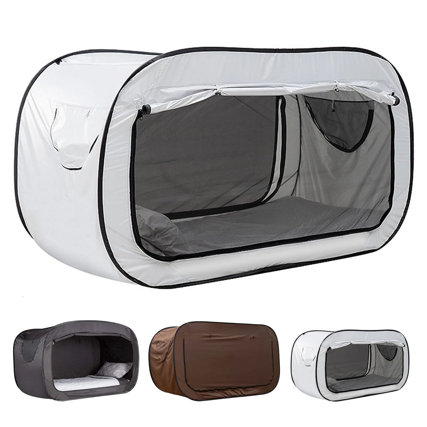 Outdoor Tent, Portable Bed Tent - Ideal for Camping and Dorms with a Foldable Design and Premium Polyester
